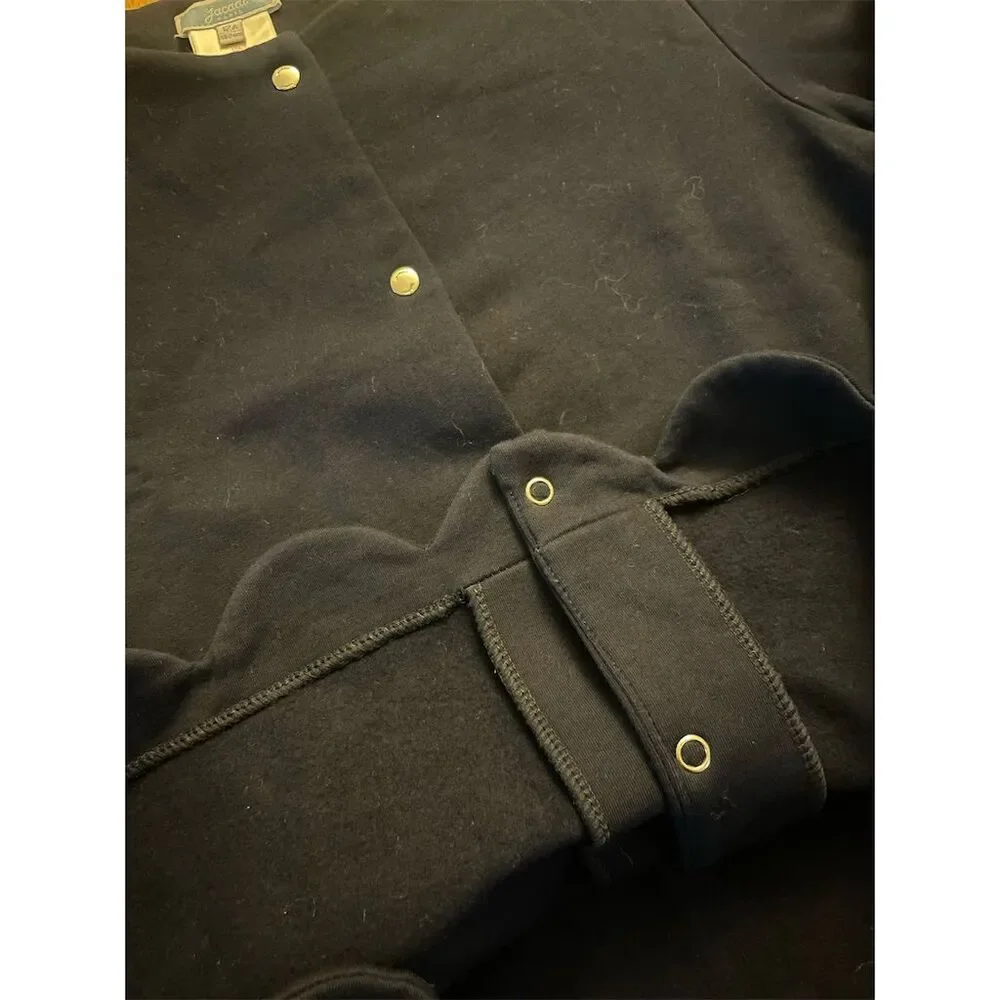 Jacadi Paris Girls Navy Blue Cardigan Sweater Size 12 / 152 cm Long Sleeve - Picture 4 of 5